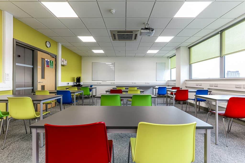 Classroom at Buckinghamshire College Group